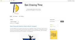 Desktop Screenshot of danchasingtime.com
